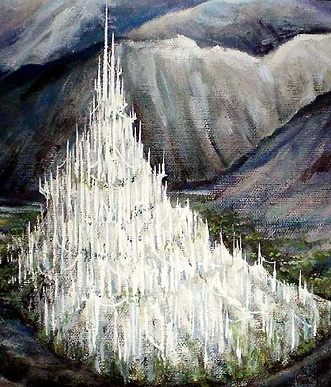 City of Elves With Pearl Spires