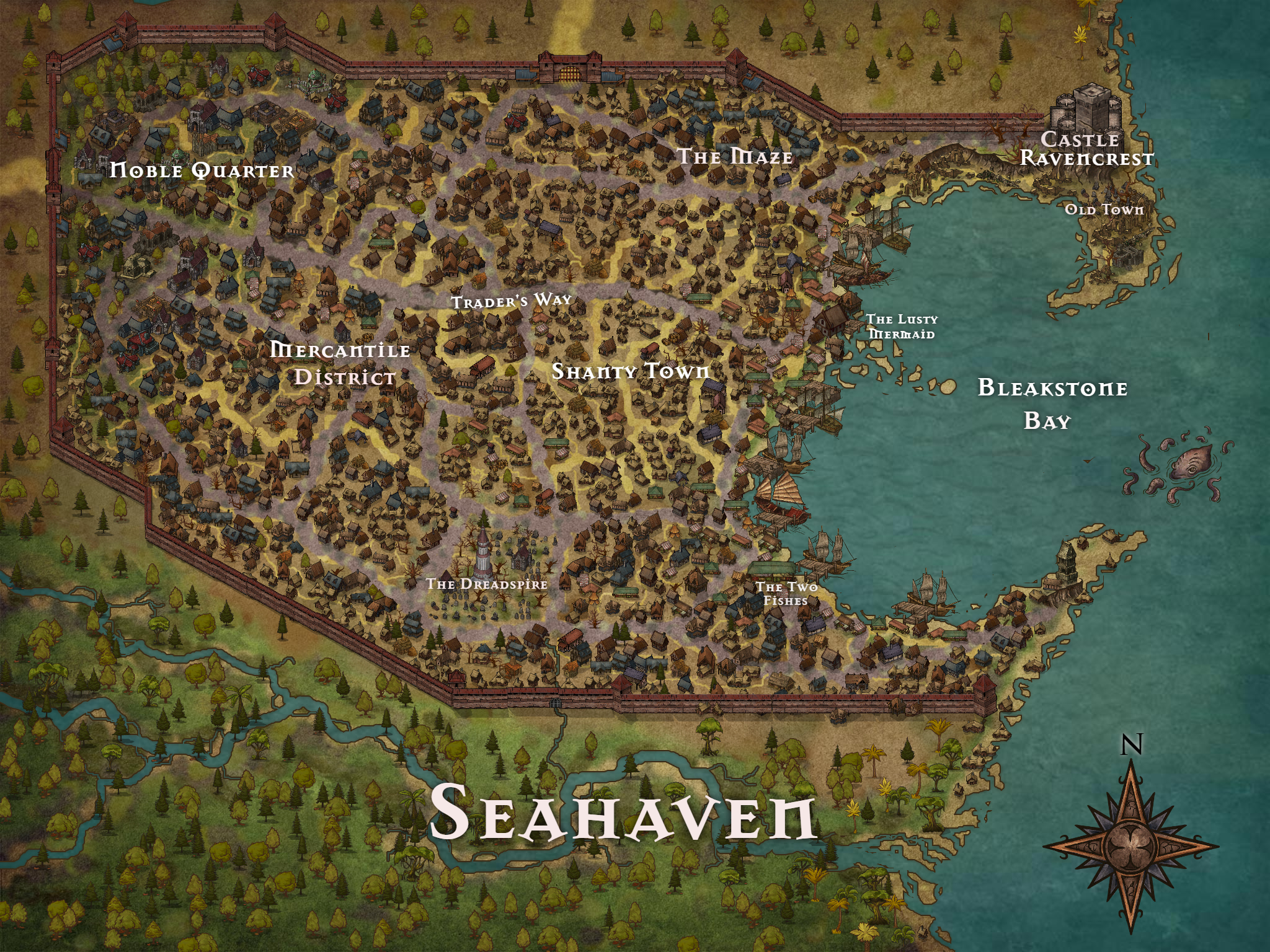 Seahaven Map cover